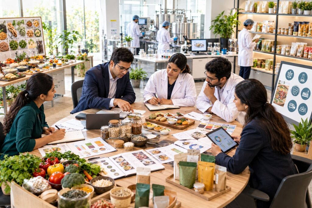 Food R&D consultant working on food product development, formulation and laboratory testing