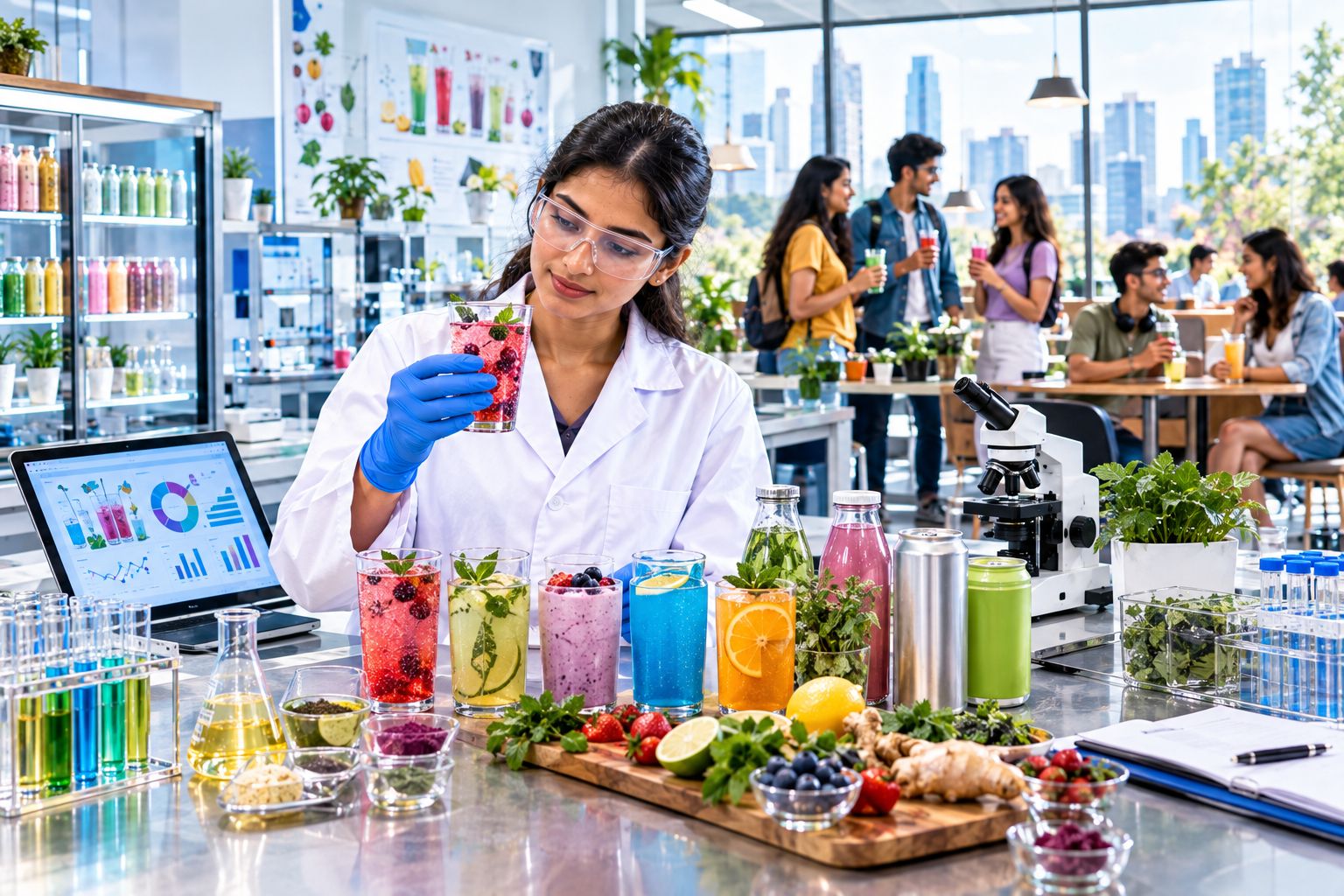Modern beverage trends and innovative drinks targeting Gen Z consumers