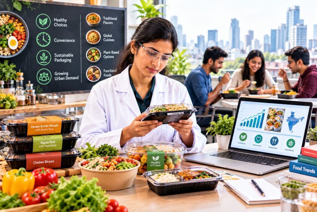 Ready-to-eat food products and emerging RTE food trends in urban India