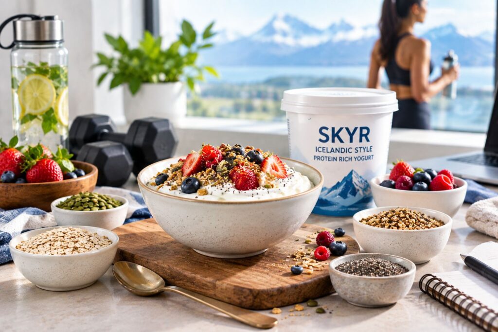 Skyr Icelandic protein-rich yogurt gaining popularity in India