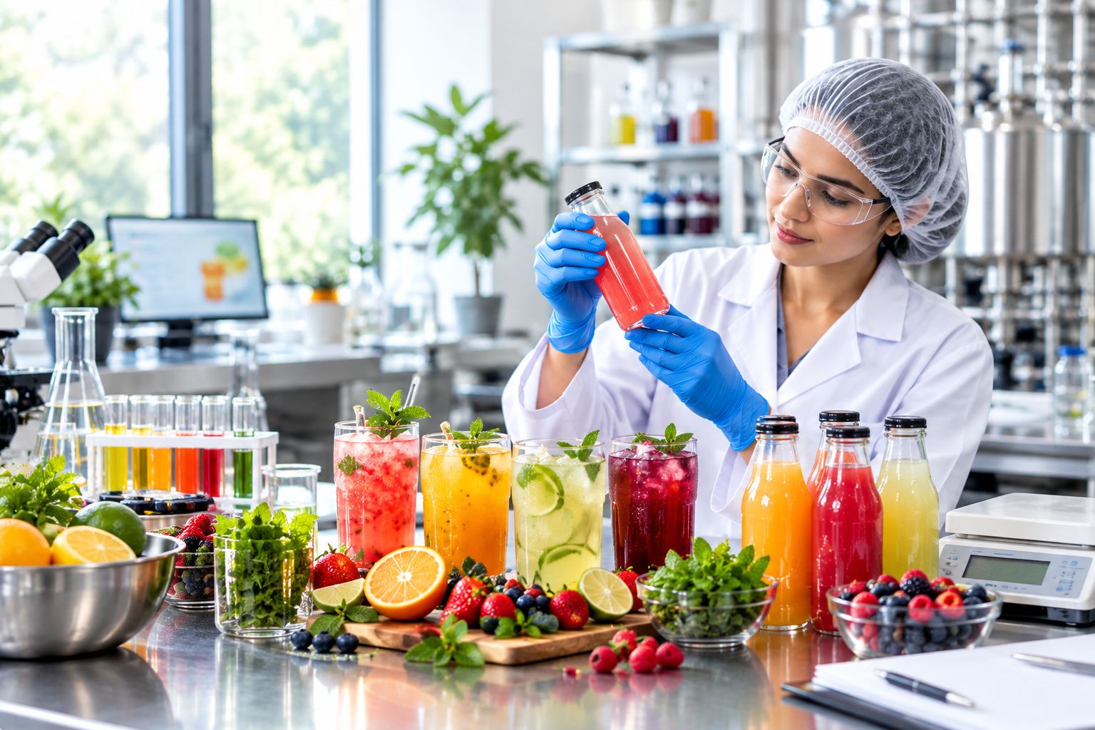 Beverage consulting professional services for beverage formulation and product development
