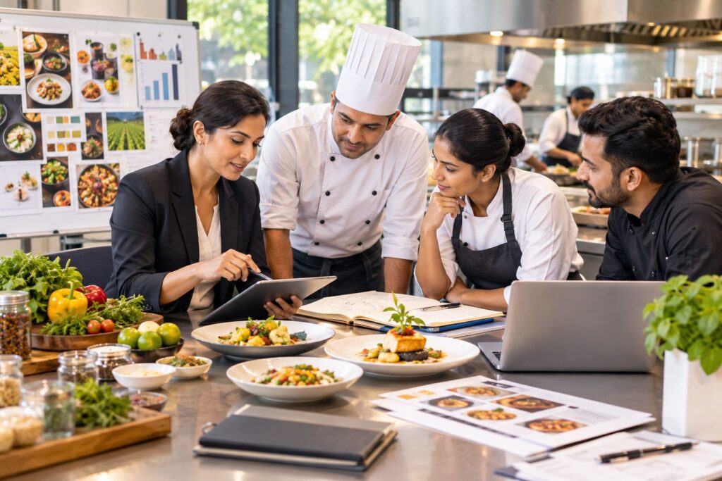 Expert food consultant services for culinary innovation and menu development