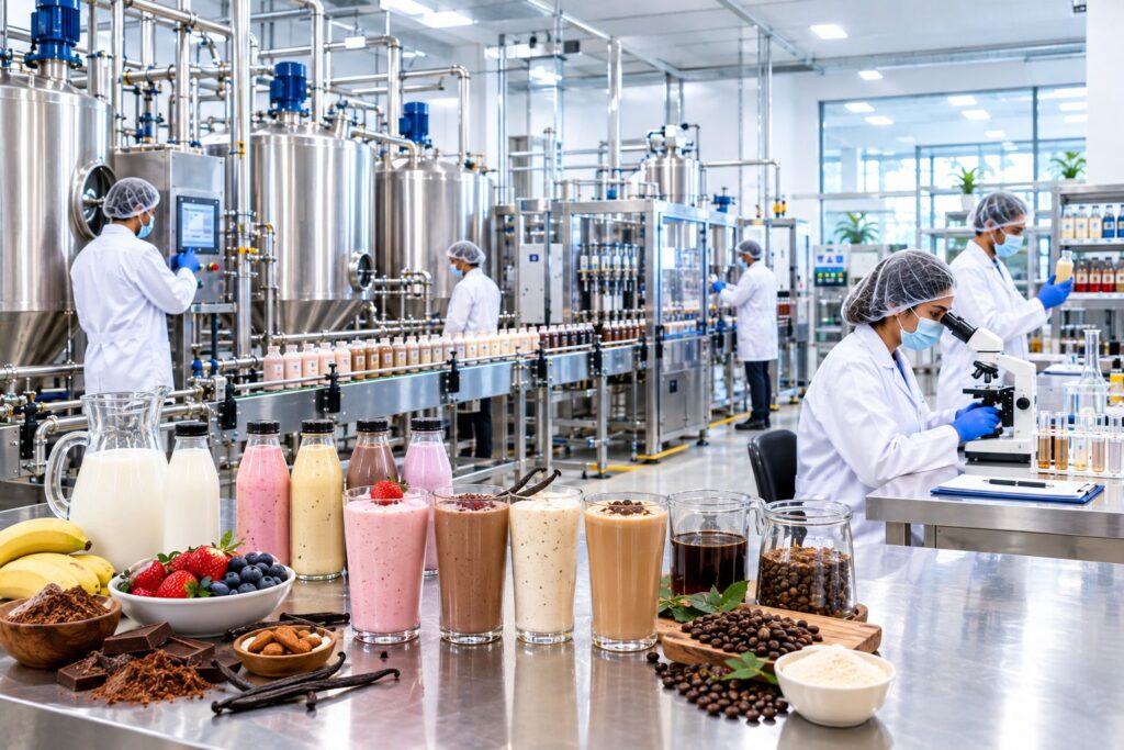 Flavored milk and coffee development consultants for beverage innovation