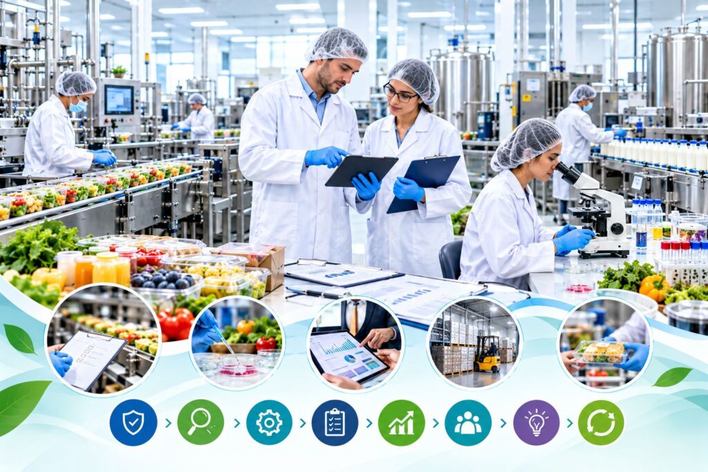 Food processing audit consultation for food safety and compliance