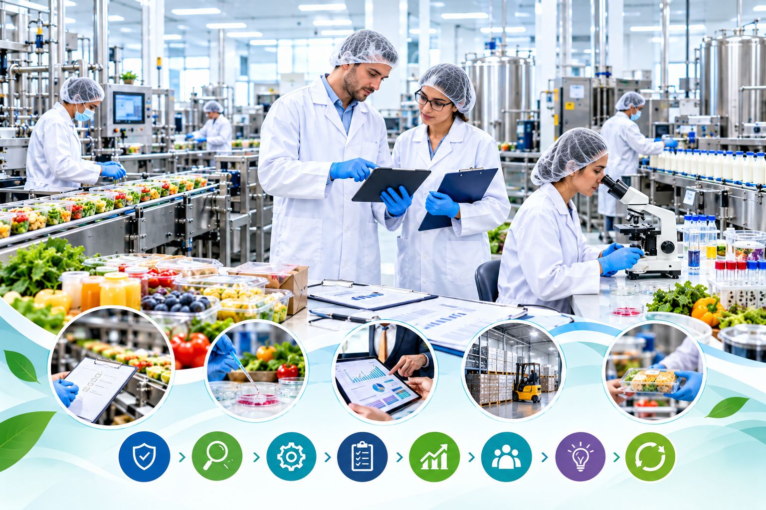 Food processing audit consultation for food safety and compliance