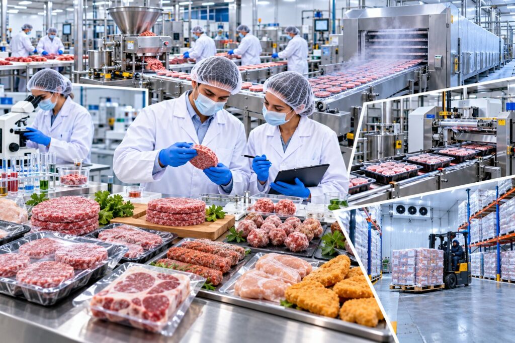 Frozen meat product development and quality consultation