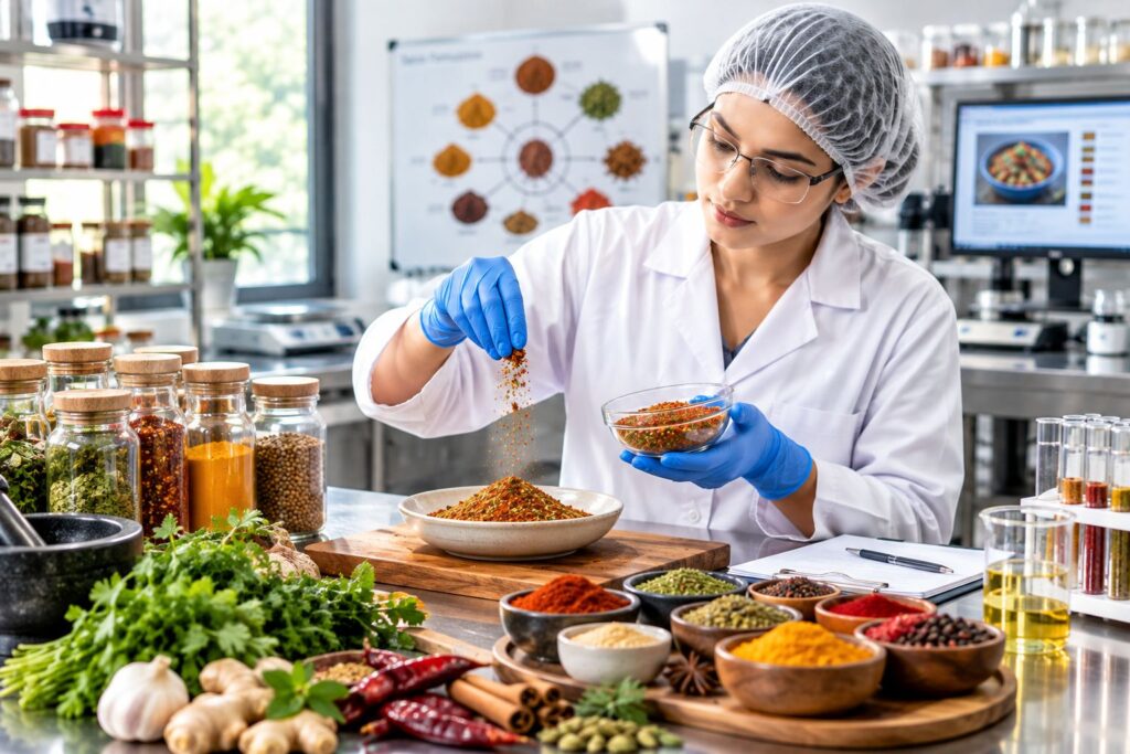 Spice formulation for creating flavorful food recipes