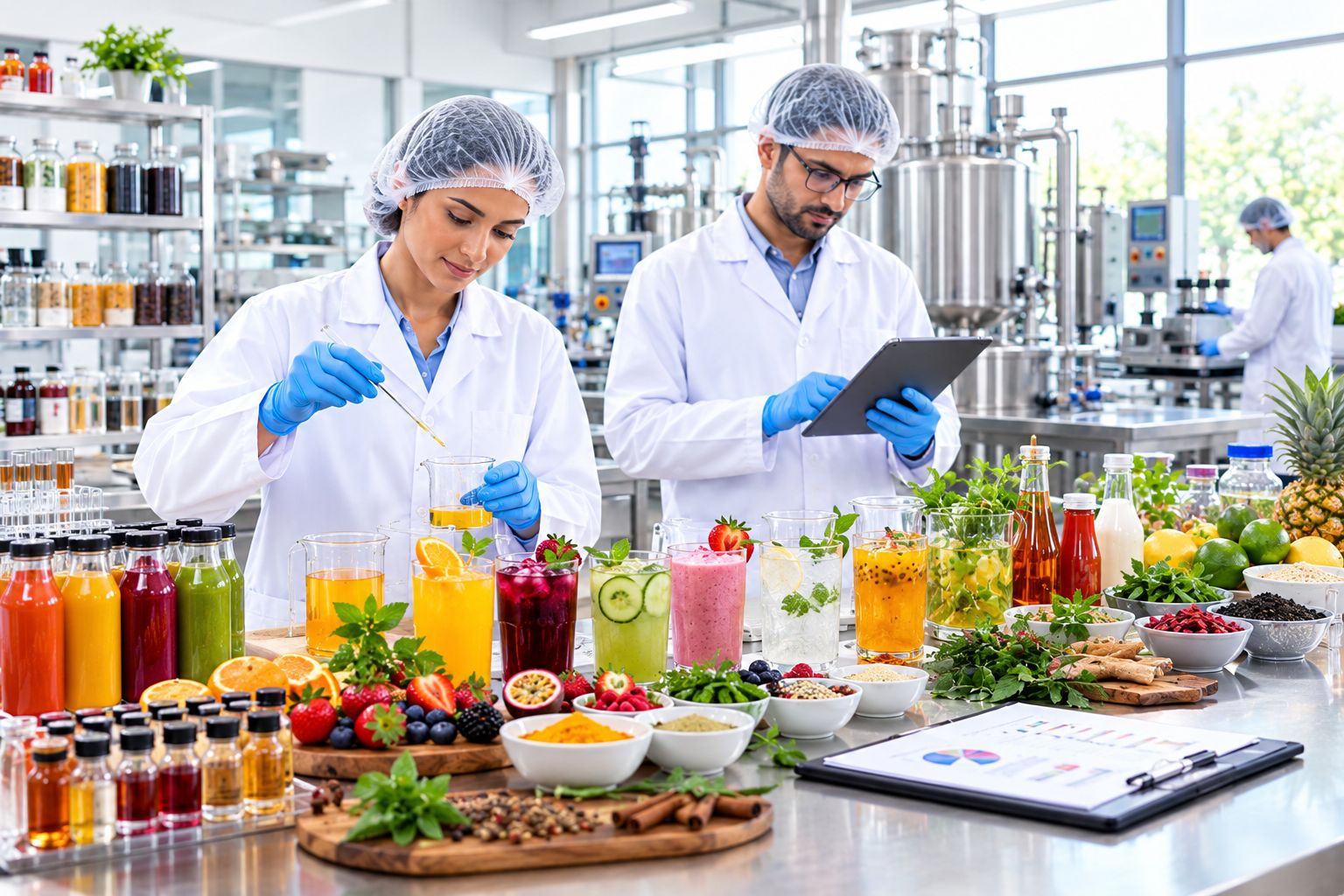 Customized beverage formulation and consulting services for unique flavors